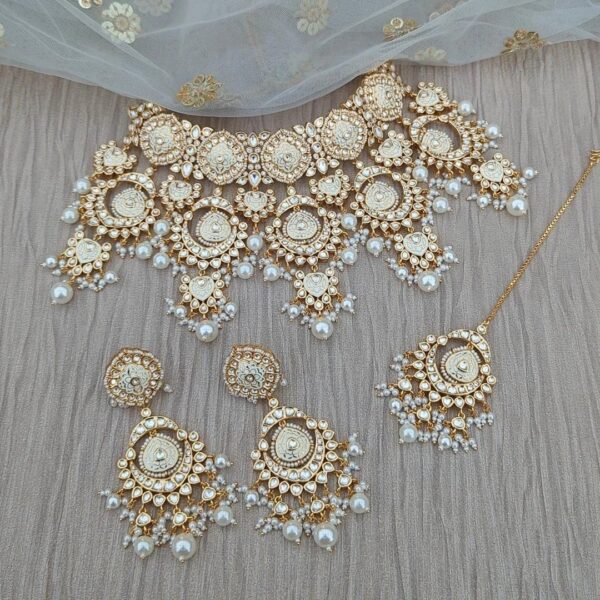 Vibrant Meenakari Bridal Jewelry Set
