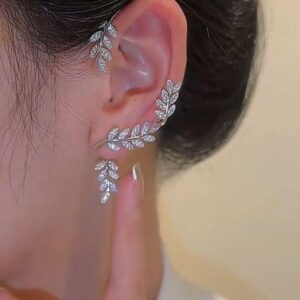 Sparkling Crystal Ear Cuffs – Statement Jewelry Without Piercing